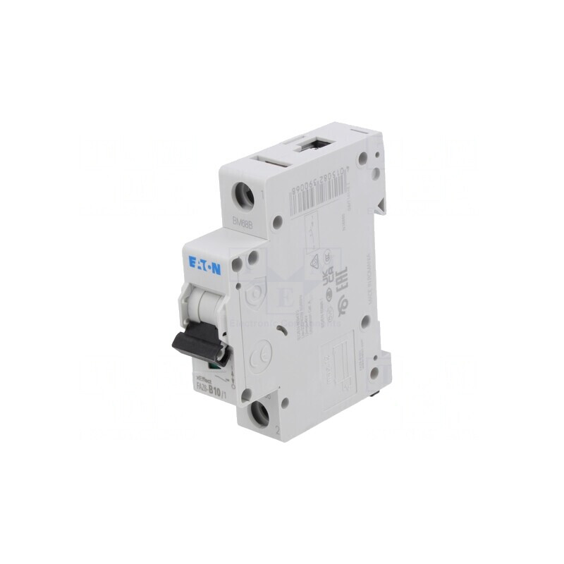 Întrerupător Supracurent 10A 1P 6kA 230/400V | Electronic-mag.ro | Componente Electronice