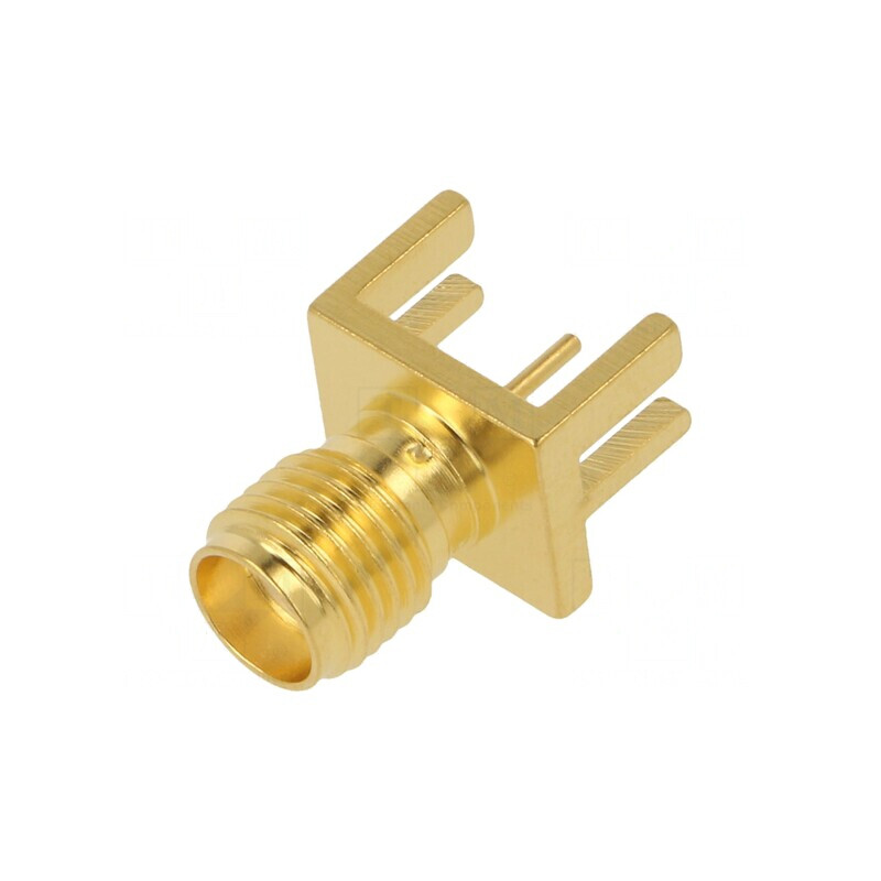Mufă SMA mamă margine dreaptă 50Ω SMT aurit pe cablu PTFE | Electronic-mag.ro | Componente Electronice Mufă SMA mamă margine dreaptă 50Ω SMT aurit pe cablu PTFE | Electronic-mag.ro | Componente Electronice