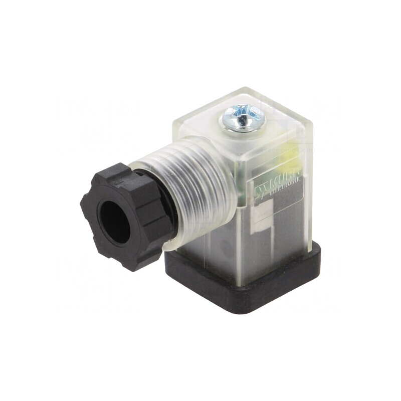 Conector cu Valvă Mufă Format C 9,4mm 3-PIN Pe Cablu | Electronic-mag.ro | Componente Electronice