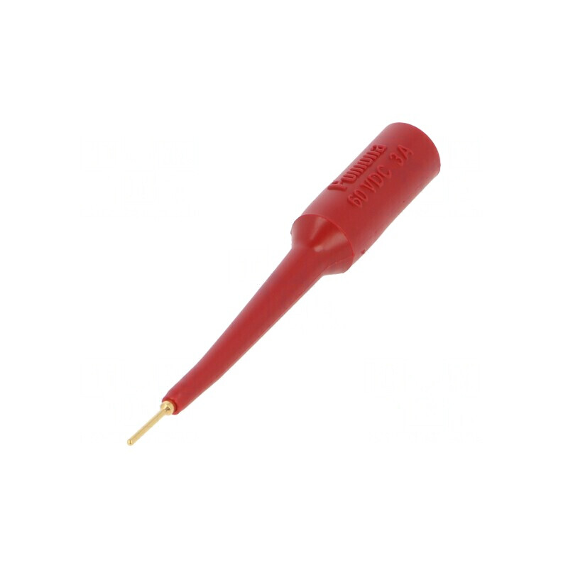 Terminal de măsurare roșu 3A 4mm 70VDC | Electronic-mag.ro | Componente Electronice