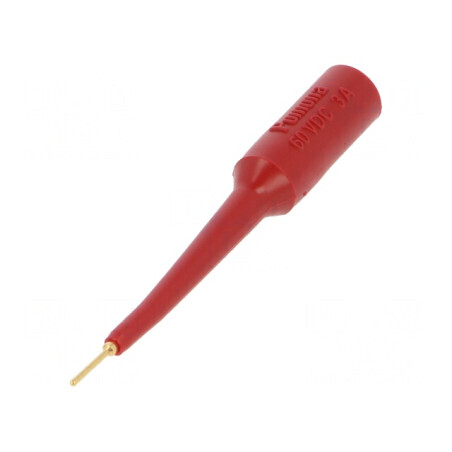 Terminal de măsurare roșu 3A 4mm 70VDC | Electronic-mag.ro | Componente Electronice