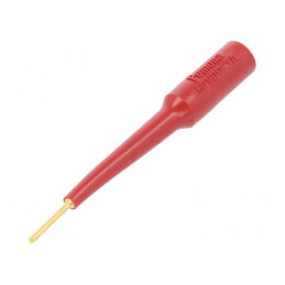 Terminal de măsurare roșu 3A 4mm 70VDC | Electronic-mag.ro | Componente Electronice