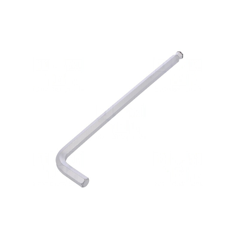 Cheie Imbus Sferică HEX 10mm Cromată 231mm | Electronic-mag.ro | Componente Electronice