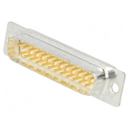 Conector D-Sub 25-Pin Aurit Mufă Tată pentru Cablu | Electronic-mag.ro | Componente Electronice