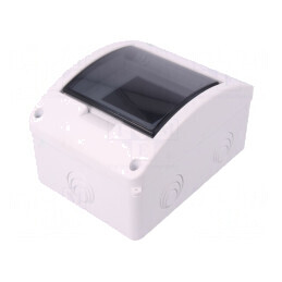 Carcasă Modulară Albă IP40 5 Module 400V | Electronic-mag.ro | Componente Electronice