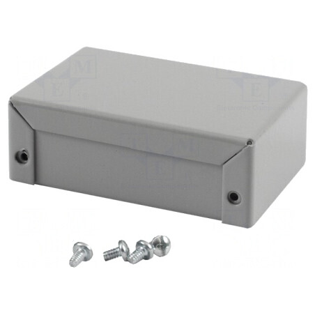 Carcasă Aluminiu Gri Universală 56x81x28mm | Electronic-mag.ro | Componente Electronice