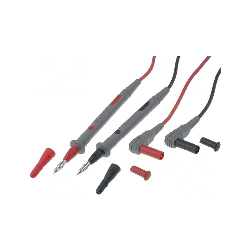 Cabluri de Măsurare 10A 1,2m Negru și Roșu | Electronic-mag.ro | Componente Electronice