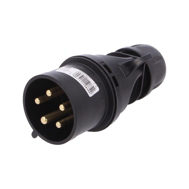 Conector alimentare trifazat 32A 400V IP44 | Electronic-mag.ro | Componente Electronice