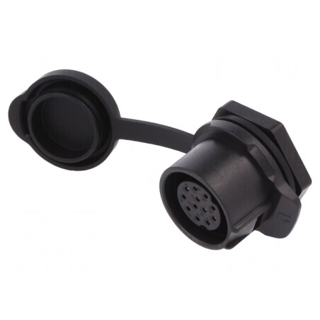 Conector Circular Soclu 20-02 Mamă 12-PIN Aurit | Electronic-mag.ro | Componente Electronice