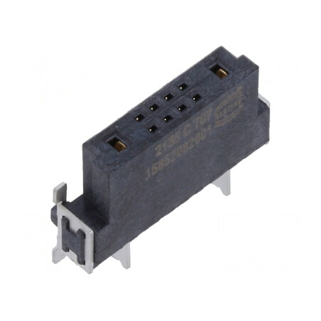 Conector PCB-PCB Mamă 10 PIN Hybrid Har-flex  -55÷125°C | Electronic-mag.ro | Componente Electronice