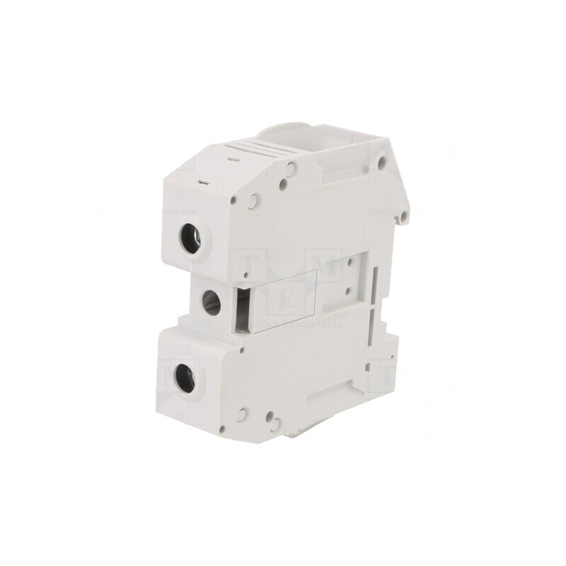 Conector Șină 16-95mm2 1 Pistă 2 Borne Gri 22mm | Electronic-mag.ro | Componente Electronice