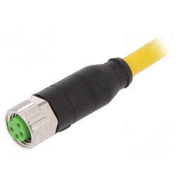 Cablu Conectare M8 4 Pini 1.5m 50VAC 4A PVC
