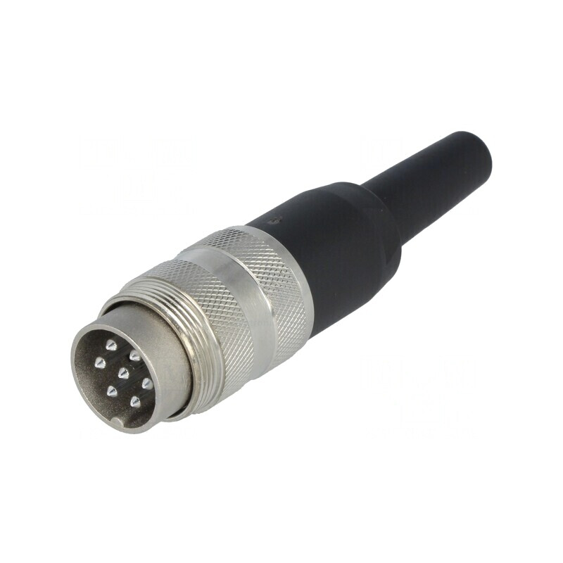 Conector M16 Mufă Tată Lipire 7 PIN 5A 300V Drept | Electronic-mag.ro | Componente Electronice