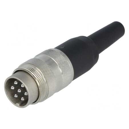 Conector M16 Mufă Tată Lipire 7 PIN 5A 300V Drept | Electronic-mag.ro | Componente Electronice