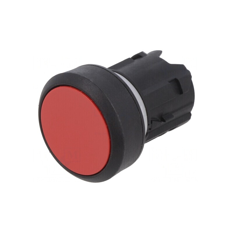 Comutator apăsare 22mm roșu stabil | Electronic-mag.ro | Componente Electronice