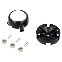 Roți cu Bilă Ø34mm H29mm pentru Înșurubare | Electronic-mag.ro | Componente Electronice