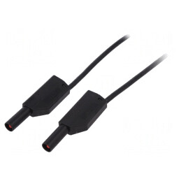 Cablu de măsurare 19A cu mufe banana 4 mm | Electronic-mag.ro | Componente Electronice