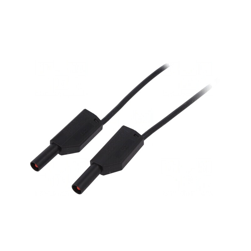 Cablu de măsurare 19A cu mufe banana 4 mm | Electronic-mag.ro | Componente Electronice