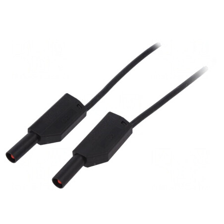 Cablu de măsurare 19A cu mufe banana 4 mm | Electronic-mag.ro | Componente Electronice