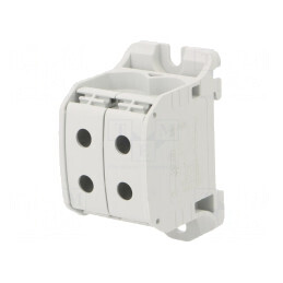 Conector Șine 50mm2 1 Borne 4 Gri 1kV