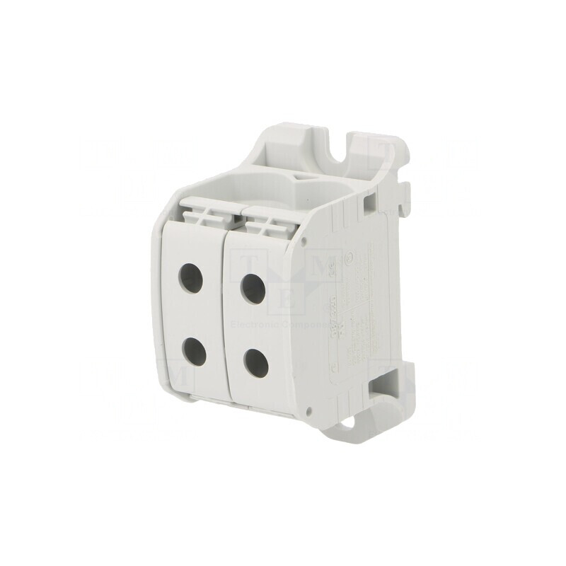 Conector Șine 50mm2 1 Borne 4 Gri 1kV | Electronic-mag.ro | Componente Electronice