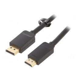 Cablu DisplayPort la HDMI 3m Negru | Electronic-mag.ro | Componente Electronice