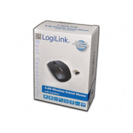 Mouse optic wireless negru cu 3 butoane USB | Electronic-mag.ro | Componente Electronice