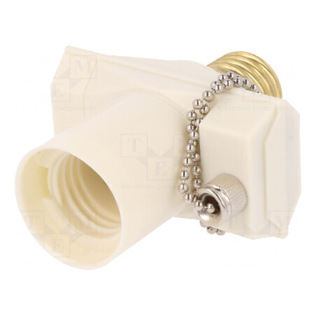 Adaptor de Alimentare AC 2P 250VAC 4A Alb cu Șurub | Electronic-mag.ro | Componente Electronice