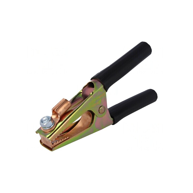 Bornă crocodil 500A neagră 45mm | Electronic-mag.ro | Componente Electronice