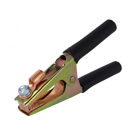 Bornă crocodil 500A neagră 45mm | Electronic-mag.ro | Componente Electronice