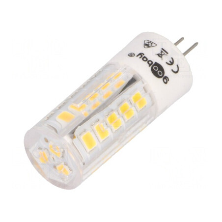 Lampă LED G4 12V 3.5W 2700K 340lm Alb Cald | Electronic-mag.ro | Componente Electronice
