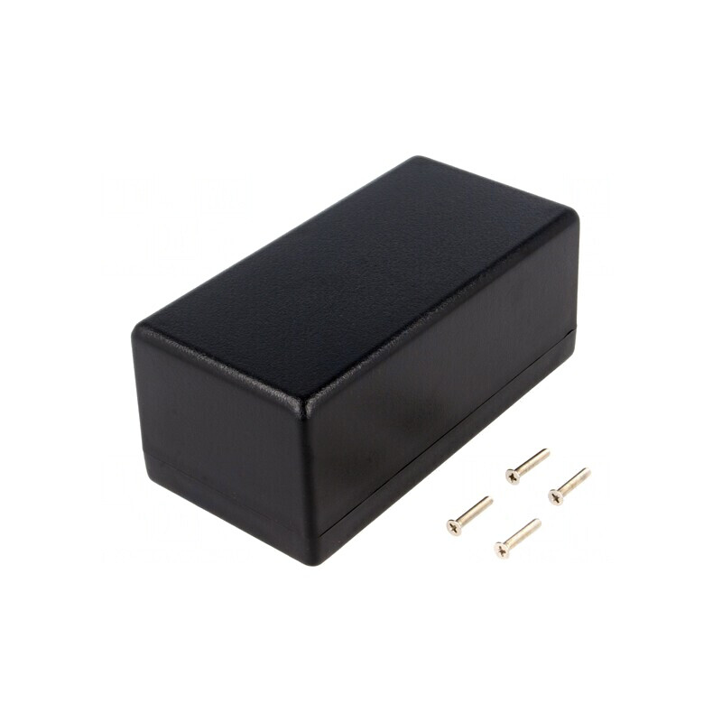 Carcasă Universală ABS Neagră 66x131x55mm | Electronic-mag.ro | Componente Electronice Carcasă Universală ABS Neagră 66x131x55mm | Electronic-mag.ro | Componente Electronice