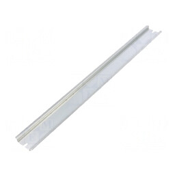 Şină DIN oţel zincată 35mm x 340mm | Electronic-mag.ro | Componente Electronice