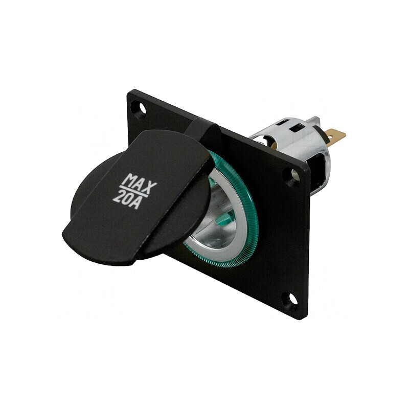 Soclu brichetă auto 12-24V 16A | Electronic-mag.ro | Componente Electronice