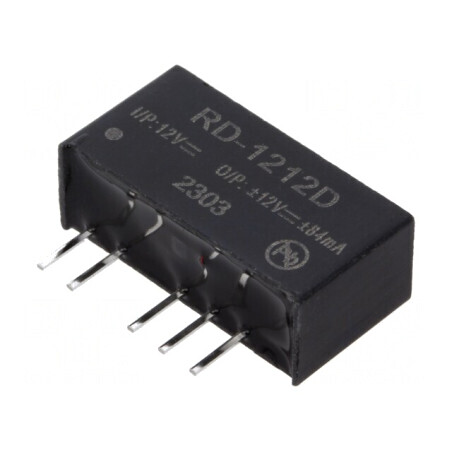 Convertor DC/DC 2W 12V/-12V | Electronic-mag.ro | Componente Electronice