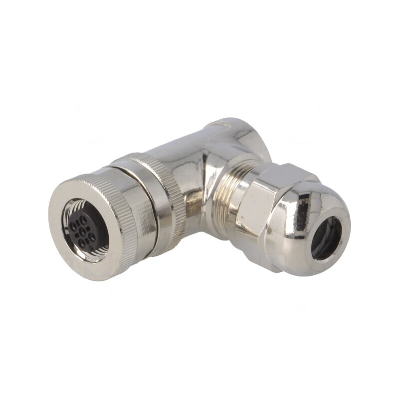 Mufă M12 3-Pin Mamă IP67 pentru DeviceNet/CANopen pe Cablu | Electronic-mag.ro | Componente Electronice