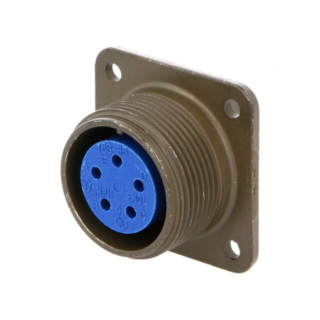 Conector Circular 16S Aliaj Aluminiu Oliv 97-3102A-16S-8S | Electronic-mag.ro | Componente Electronice