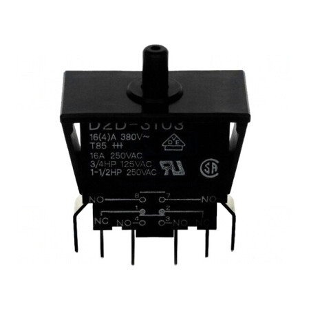 Comutator Ușă 16A 250V DPST-NO SPST-NC | Electronic-mag.ro | Componente Electronice
