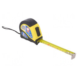Ruletă de Măsurat 8m x 25mm ABS Elastolan | Electronic-mag.ro | Componente Electronice