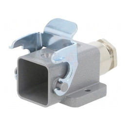 Carcasă pentru conectori HDC C146 A3 cu clichet | Electronic-mag.ro | Componente Electronice