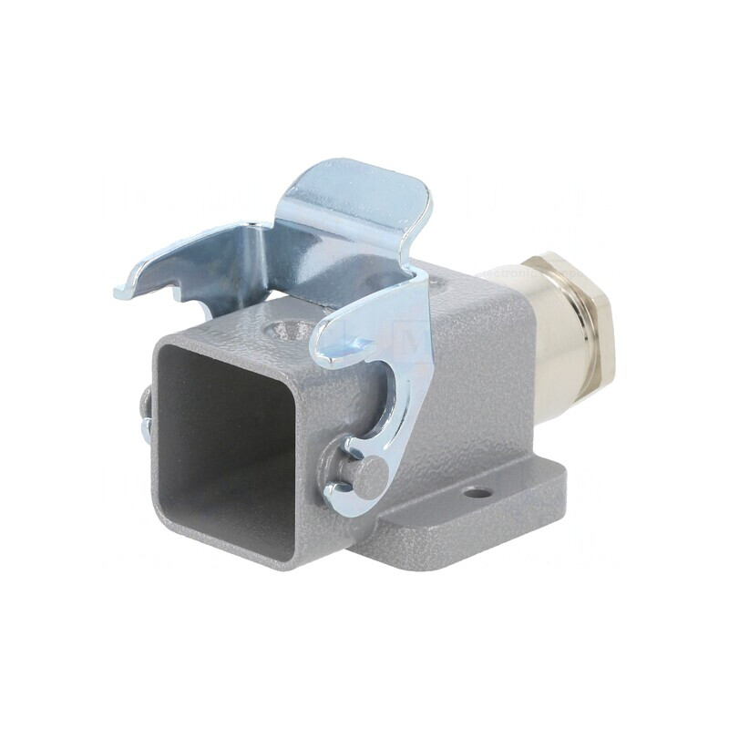 Carcasă pentru conectori HDC C146 A3 cu clichet | Electronic-mag.ro | Componente Electronice