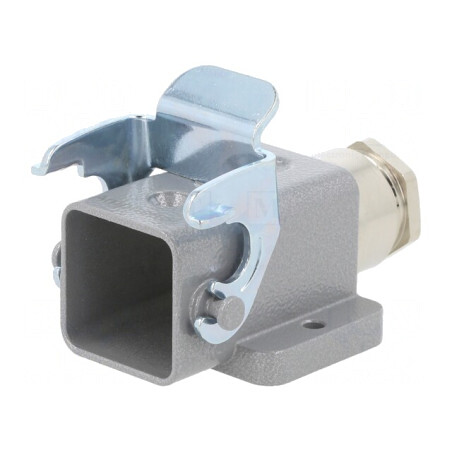 Carcasă pentru conectori HDC C146 A3 cu clichet | Electronic-mag.ro | Componente Electronice