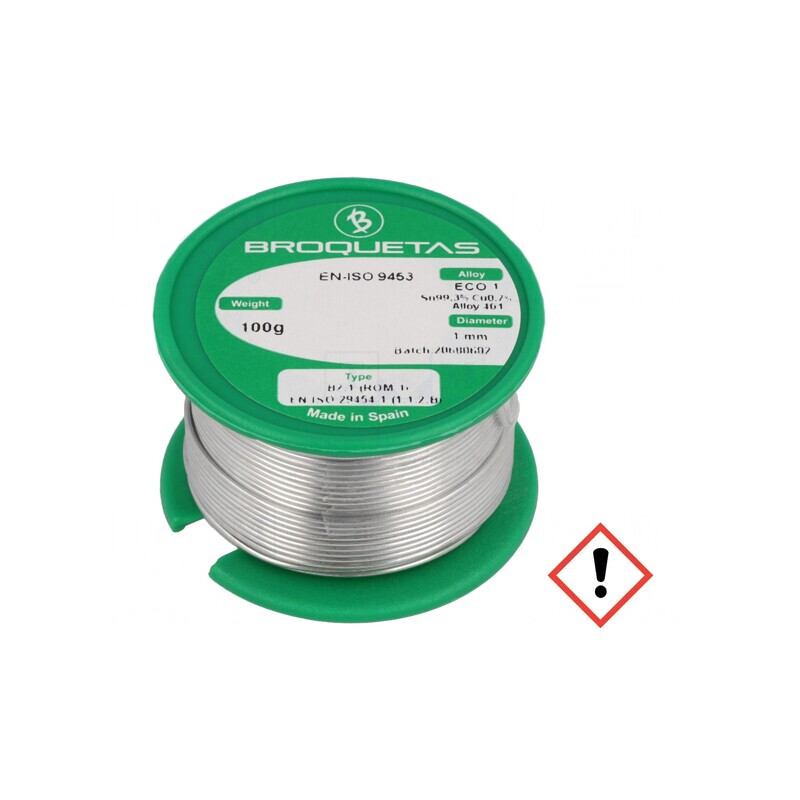 Sârmă de Lipit fără Plumb 1mm 0,1kg | Electronic-mag.ro | Componente Electronice Sârmă de Lipit fără Plumb 1mm 0,1kg | Electronic-mag.ro | Componente Electronice