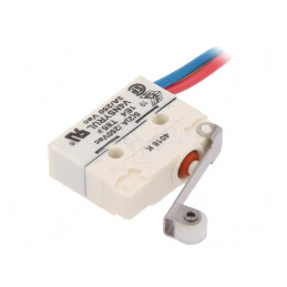 Microîntrerupător cu Manetă și Rulou 3A/250VAC | Electronic-mag.ro | Componente Electronice