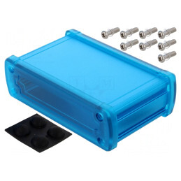 Carcasă Universală Aluminiu 113.7x69x35.2 mm | Electronic-mag.ro | Componente Electronice
