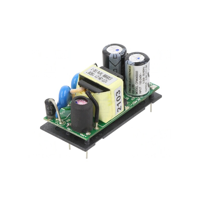 Convertor AC/DC 6W 3,3VDC | Electronic-mag.ro | Componente Electronice