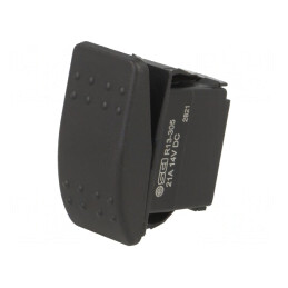 Comutator Basculant Negru IP56 OFF-ON 20A 14V | Electronic-mag.ro | Componente Electronice