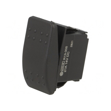 Comutator Basculant Negru IP56 OFF-ON 20A 14V | Electronic-mag.ro | Componente Electronice