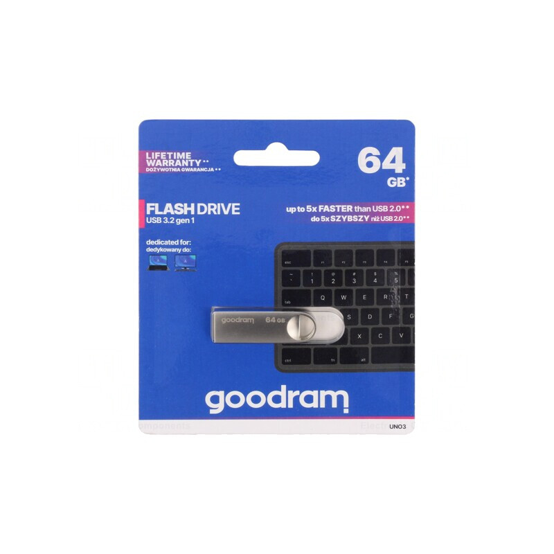 Stick USB 3.2 64GB Argintiu | Electronic-mag.ro | Componente Electronice Stick USB 3.2 64GB Argintiu | Electronic-mag.ro | Componente Electronice