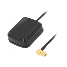 Antenă GPS cu Conector SMB și Cablu 5m Magnetică